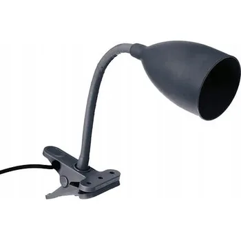 Lampička Světlo na čtení s klipem šedé tmavé