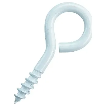 Vrut Oko zavřené s vrutem 14x25, lak bílý, 8ks