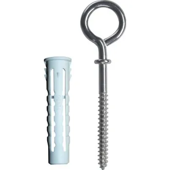 Hmoždinka Hmoždinka multifunkční 10 PA+ oko zavřené, 2ks