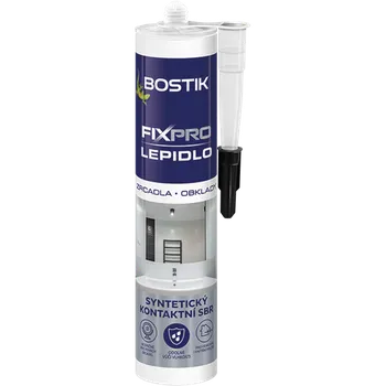 Průmyslové lepidlo Bostik Montážní lepidlo na zrcadla a obklady Fixpro lepidlo na zrcadla a obklady 300 ml