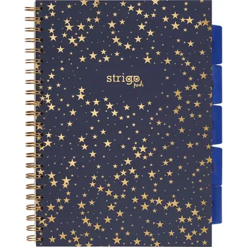 Sešit Sešit A4 s mřížkou Strigo, 100 listů