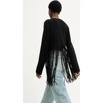 Dámský svetr Svetr Answear.LAB PE417.hak černá 99X, vel. S/M