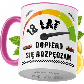 Hrnek Polidraw Hrnek Polidraw Narozeniny18 keramika 330 ml