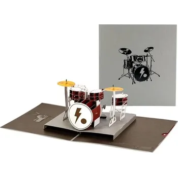 Přání do obálky 3D Bicí