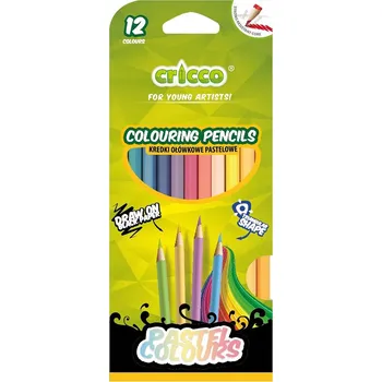 Pastelka Pastelky Cricco 12 ks