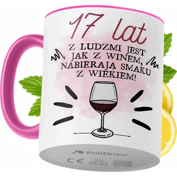 Hrnek Polidraw Hrnek Polidraw Narozeniny17 keramika 330 ml