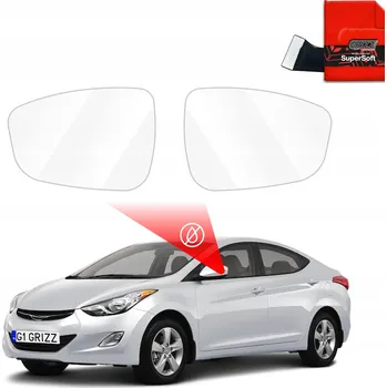Polep vozidla Fólie proti dešti na zrcátka pro Hyundai Elantra (2010-2013)