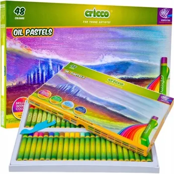 Kresba Pastelky pastelky Cricco 48 ks