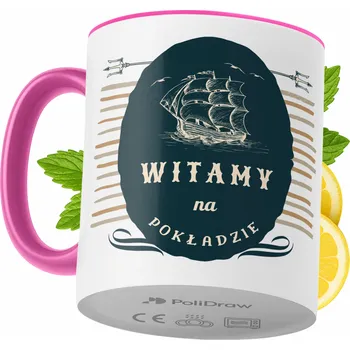 Hrnek Polidraw Hrnek Polidraw Vítejte v Práci jako Dárek keramický 330 ml