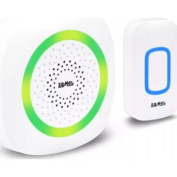 Domovní zvonek Bezdrátový zvonek Zamel s dosahem 150 m a hlasitostí 85 dB