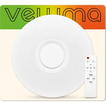 Stropní svítidlo LED Kulaté 40W s dálkovým ovládáním RGB Barva Vícebarevné Stmívatelné