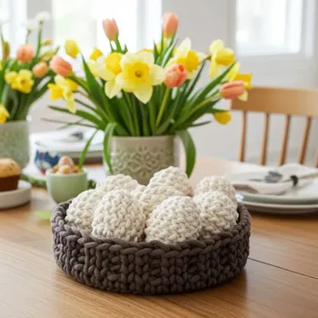 Velikonoční dekorace Smetanové vajíčko (velikonoční dekorace)