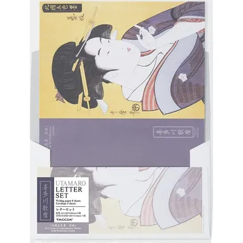 Obálka Taccia dopisní sada Ukiyo-e Utamaro, geisha