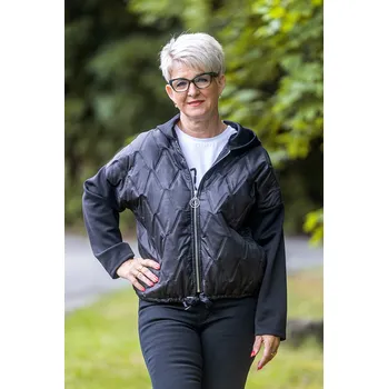 Dámská mikina Italy fashion Dámská mikina GABI Barva: Černá, Velikost: UNI: L-2XL