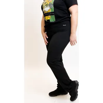 Dámské legíny Wolf Teplákové legíny s rovným střihem AMANZA [T2474A] Barva: Černá, Velikost: 3XL