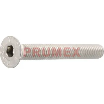 Šroub Šroub zápustný inbus DIN 7991 M3x5 nerez A2