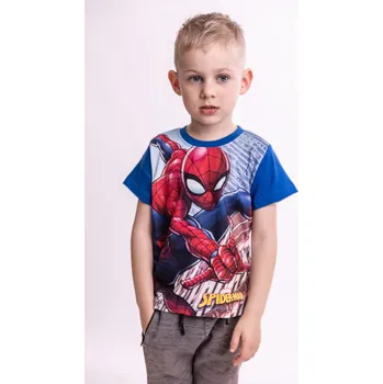 Chlapecké tričko Klučičí tričko SPIDERMAN Barva: Modrá, Velikost: 98