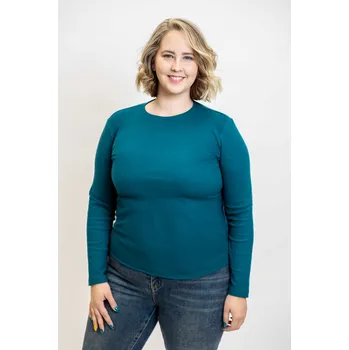 Pánské tričko Benter Tričko SOFT s dlouhým rukávem [16493] Barva: Petrolejová, Velikost: XL