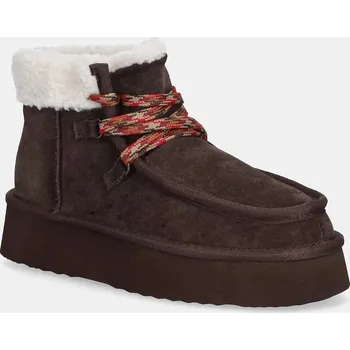 Dámská zimní obuv Semišové sněhule Answear.LAB TX-2535.cjk hnědá 89X, EUR 37