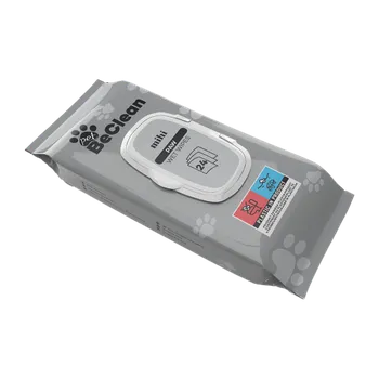 Kosmetika pro psa MIHI PET BeClean Vlhčené ubrousky na tlapky 24 ks