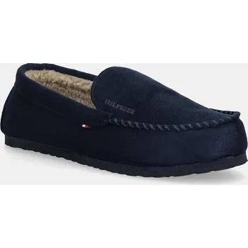 Oblečení a móda Pantofle Tommy Hilfiger HILFIGER M SDE DRIVER HOUSE SHOE FM0FM05617 námořnická modř 59X, EUR 40
