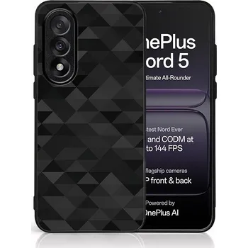 Pouzdro na tablet VSECHNONAMOBIL 125633 MY ART Ochranný kryt pro OnePlus Nord 5 5G BLACK TRIANGLES (232)