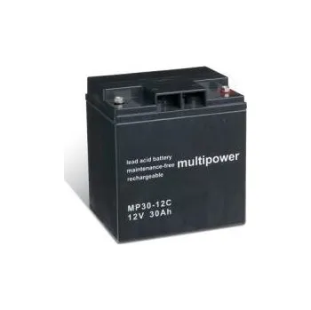 Elektronika Akumulátor MP30-12C cyklický provoz - Powery 12V 30Ah