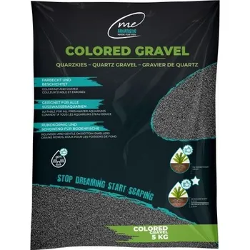 ME Aquaristic Granit Grey 1-2 mm 5kg - šedý akvarijní písek