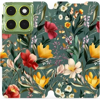 Pouzdro na mobilní telefon Flipové pouzdro Mobiwear - Motorola Edge 70 - VP71S Na zelené louce (Knížkové flip pouzdro, obal, kryt na mobil Motorola Edge 70 - VP71S Na zelené louce, materiál Umělá kůže + TPU - ochrana 360°, stojánek, silikonová vanička, magnetické zavírání)