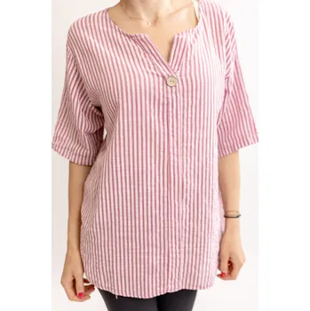 Pánská košile Italy fashion Košile NATURE Barva: Starorůžová, Velikost: UNI: M-2XL