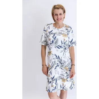 Dámská noční košile Benter Dámská noční košile FIBIE [46770] Barva: Bílá, Velikost: 2XL