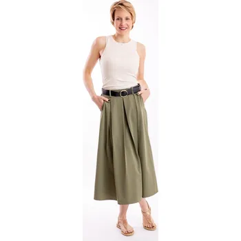 Dámská sukně Italy fashion Sukně ARMY Barva: Zelená, Velikost: UNI - M/L