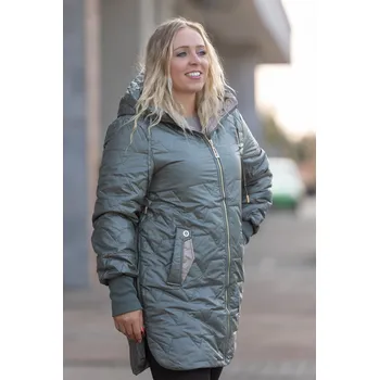 S'WEST Dámská bunda DAKOTA [8560] Barva: Khaki, Velikost: 3XL (46)