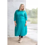 Marguerite by mako Šaty RACHEL Barva: tyrkysová, Velikost: 44