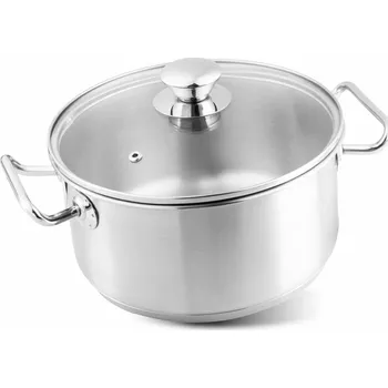 Hrnec Kastról MagicHome Chloe, hrniec, 20 cm, 3 lit., so sklenenou pokrievkou, nerez