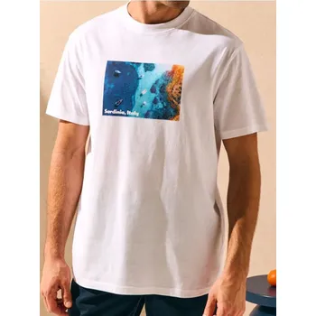 Sinsay - Tričko s potiskem - bílá - 7316F-00X - 7316F-00X-XS