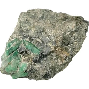 Přírodní kámen Smaragd s velkými krystaly 352 g – AA kámen z Brazílie