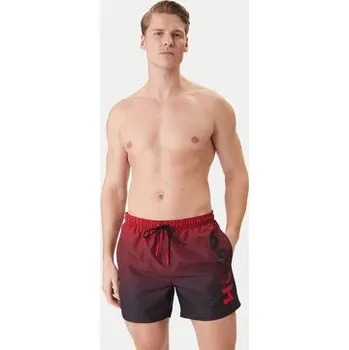 Pánské oblečení HUGO Plavecké šortky RAY 50555582 Červená Regular Fit L