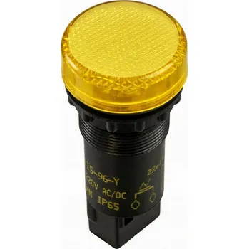 vypínač Indikační signálka EIS-96 Y 230AC 22mm žlutá ELECO 214857