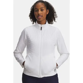 Dámská casual bunda Dámská bunda Under Armour UA Drive Pro FZ-WHT 6005751-100 Bílá LG