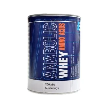 Aminokyselina Body nutrition s.r.o. - Whey anabolic amino 250 tablet