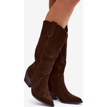 Dámské kozačky Kozačky na podpatku model 222727 Step in style 41