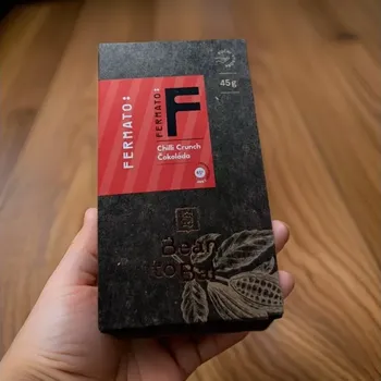Čokoláda Fermato Chilli Crunch Čokoláda 45 g