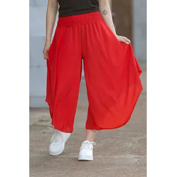 Dámská sukně Italy fashion Kalhotová sukně CANDY Barva: Červená, Velikost: UNI: M-2XL short