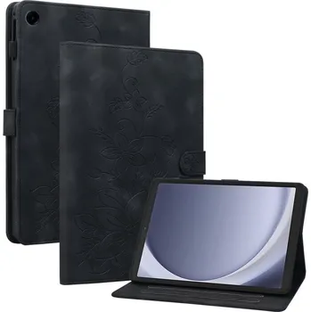 Pouzdro na tablet VSECHNONAMOBIL 131418 ART LILY Zaklápěcí pouzdro pro Samsung Galaxy Tab A11 černé