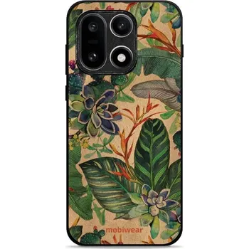 Lesklý kryt Mobiwear Glossy - OnePlus 15 - G036G - Sukulenty (Prémiové lesklé pouzdro, obal, kryt Mobiwear Glossy na mobil OnePlus 15 - G036G - Sukulenty, materiál Plast + TPU silikon - krytí po všech stranách, neošoupatelný potisk, tenké provedení, možno