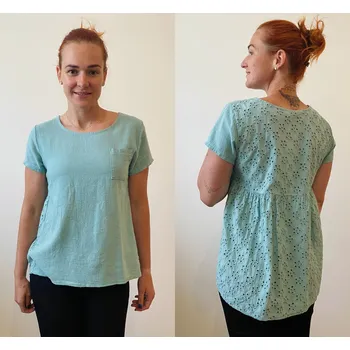 Italy fashion Dámské tričko KOPRETINA Barva: Khaki, Velikost: UNI