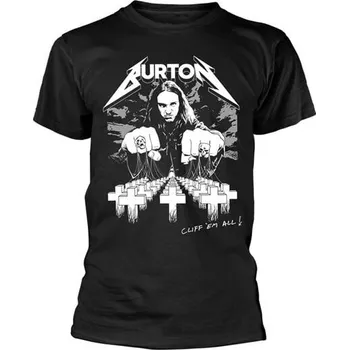 Pánské tričko Metallica Cliff Em All Black M Tričko (Jako nové)