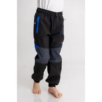 Dětská móda WOLF softshellové nevyteplené kalhoty [B2483] Barva: Černá, Velikost: 110