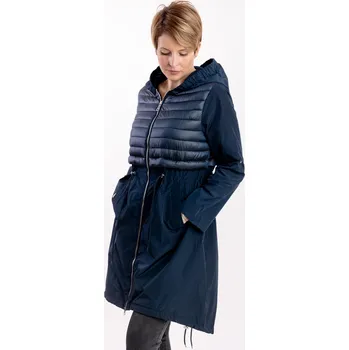 FLY Luxury Dámská parka MARINA Barva: Modrá, Velikost: 2XL